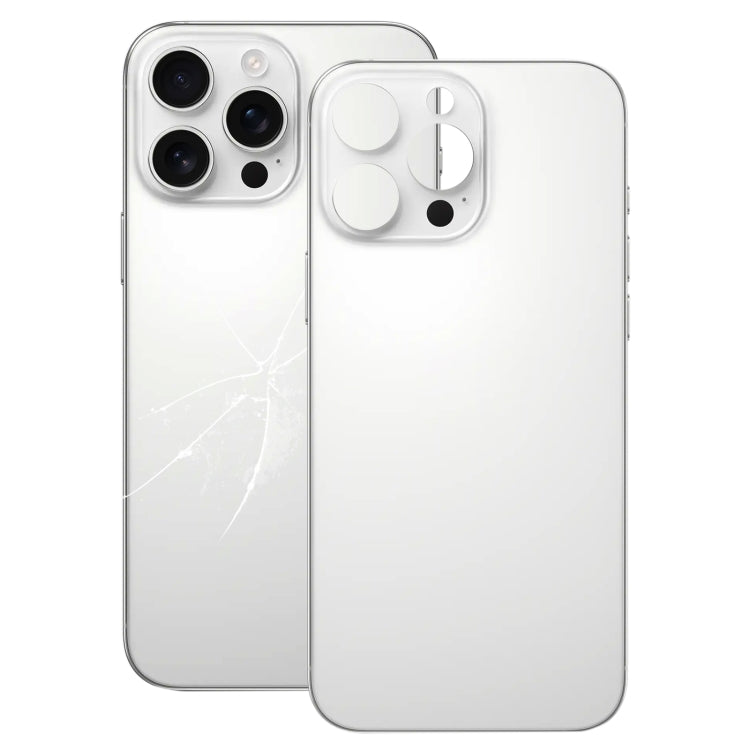 Per iPhone 16 Pro Max Facile sostituzione Grande foro per fotocamera Copertura posteriore in vetro della batteria, For iPhone 16 Pro Max (Not Disassemble) Per iPhone 16 Pro Max Facile sostituzione Grande foro per fotocamera Copertura posteriore in vetro della batteria, For iPhone 16 Pro Max (Not Disassemble)